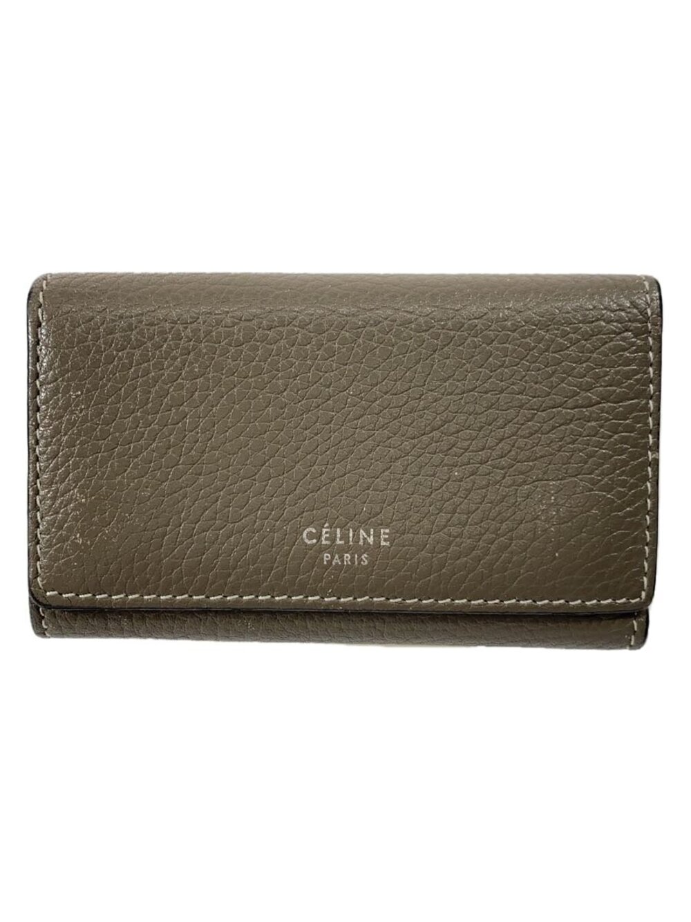 Celine Key Case Wallet Leather